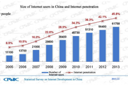 Internet users in China