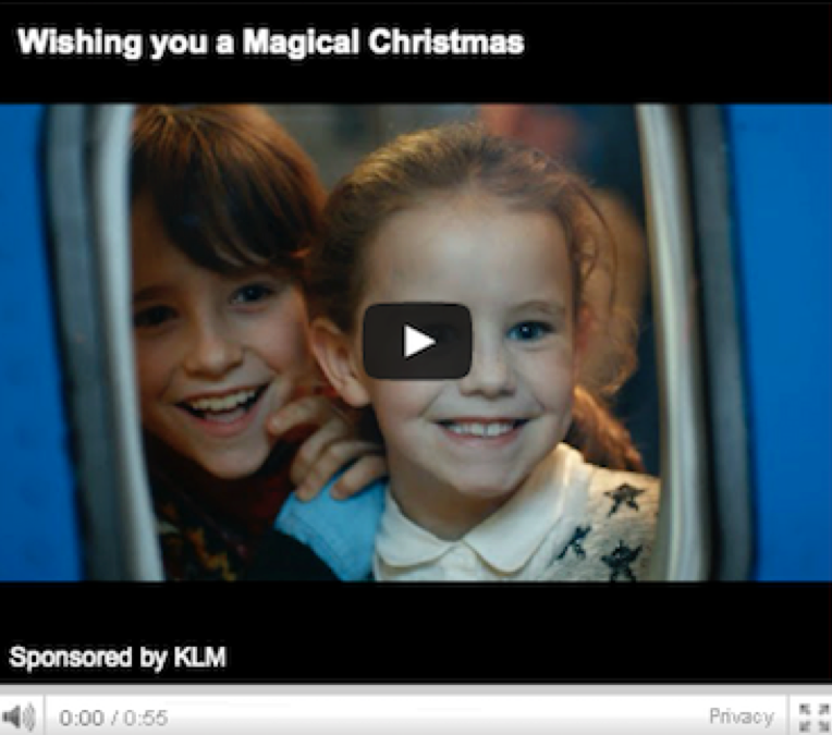 KLM Video Advertising in China